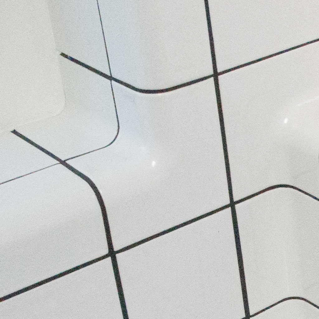tile inside saddle
