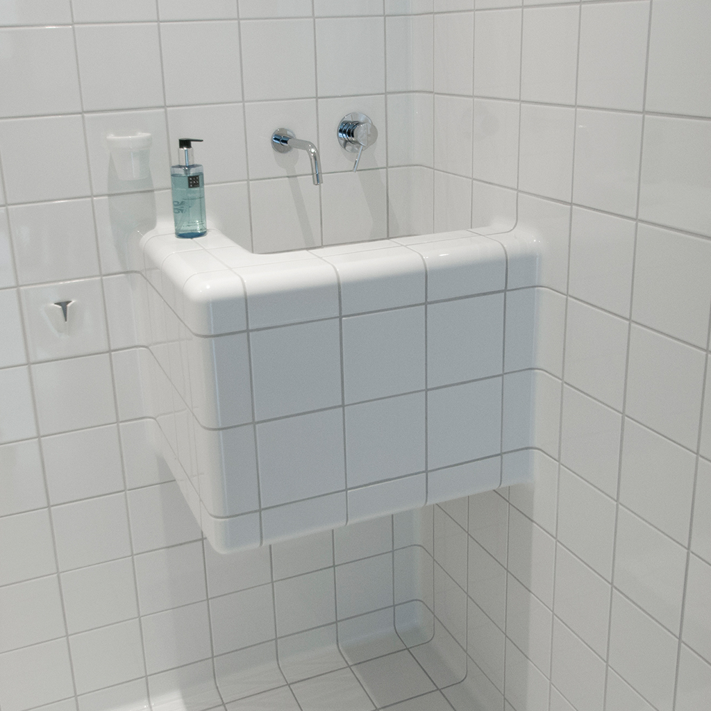 Tile your bathroom with design tiles 